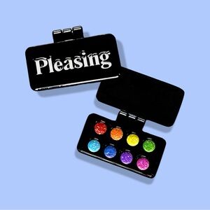 Harry Styles “Pleasing” (Rainbow Glitter) Pallete Enamel Pin